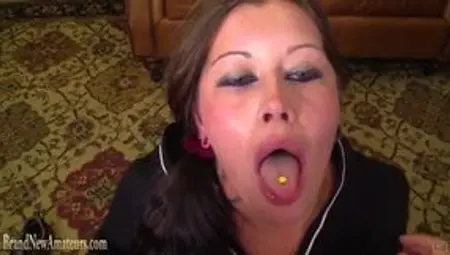 Amateur fucked pov and swallows after casting call interview