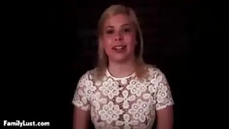 Teen Step Daughter Interviewed and Confesses her Attraction to her Step Dad