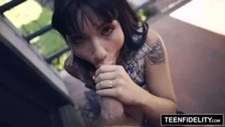 TEENFIDELITY Korean Cutie Rina Ellis Creampied Hard