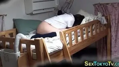 Petite Asian Masturbates to Orgasm