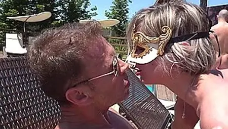 Roccosiffredi, orgy by the pool