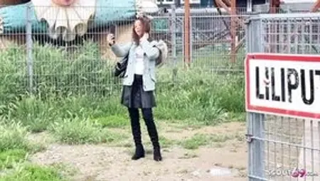Julia Bach gets gangbanged by horny&#x1F975; German scout during explicit casting encounter