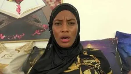 Muslim hottie Samantha Cruuz gets fucked by white boner