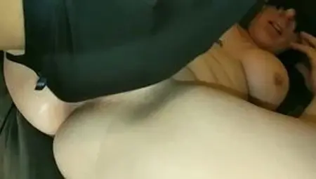 Submissive cuckold cleans his wife's cunt after stranger's creampie