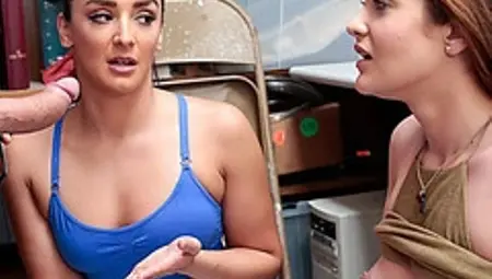 Both mother and daugter got their pussies fingered and banged