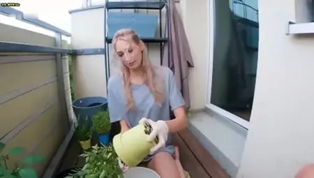 MyDirtyHobby - LolaLohse Fucked On Balcony