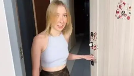 Innocent blonde teen wasn�t ready for her new boyfriend's dick