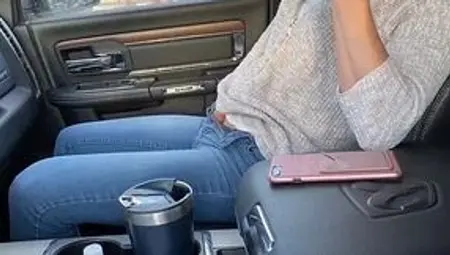 Milf Dominates Petite Babe with Public Masturbation & Vibrator Play