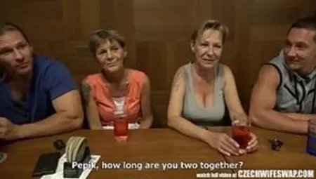 Czech Wife Swap - Busty Lady Exchanges Her Man