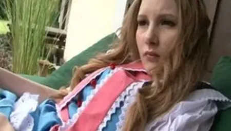 Cute russian girl posing on photo shoot compilation