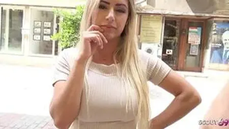 Big Booty Latina with a Fat Clit Talks and Fucks for German Scout