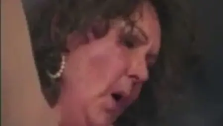 Jeanette Spangler the most horny granny gangbang