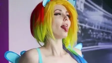4K Rainbow Dash & Pinkie Pie Anal Lesson