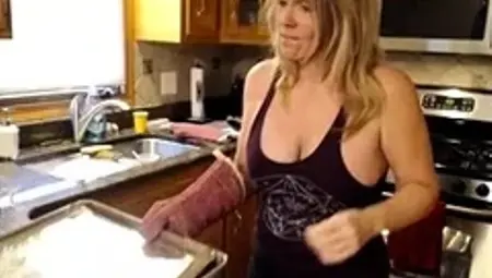 British blonde milf Jane Bond solo masturbation