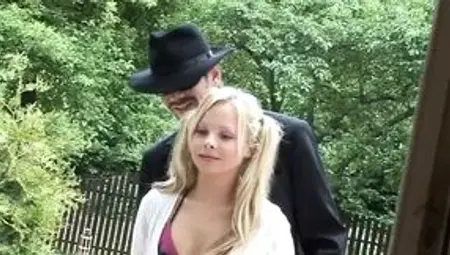 Blonde girl loves to feel hard cock in her wet pussy and