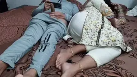 step son upset step mom found out - Indian Desi Step mom and step son in one bedroom
