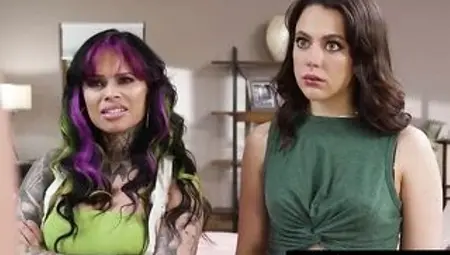 Wild Sorority Chicks Whitney Wright, Bella Rolland, & Xwife Karen Have Wild Three-some
