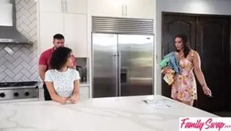 Blonde babe busted getting freaky, now hubby's livid, wants to know what's goin' down