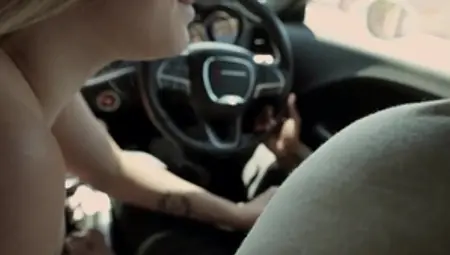 BBCPie: Handjob in the car among boyfriend