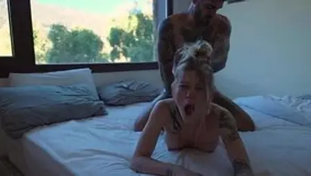 Hot Slim Blonde Travel-vlogger Luna Okko Crowns Her Amazing Day At The Lake With Mind-blowing Sex