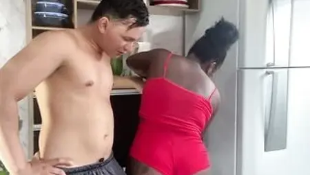 My wife makes me slutty cleaning the abode like this with her shorts stuck in her booty. I guess this babe craves to provoke me