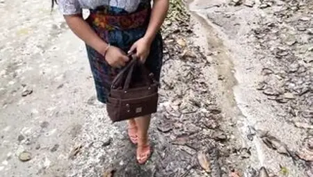 Woman from Guatemala is deceived in Chimaltenango and I managed to screw her, that babe got on and I couldn't stand it P.1