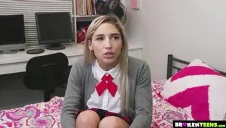 BrokenTeens - Horny Stepsisters Abella Danger And Nikki Peach Squirting All Over The Place