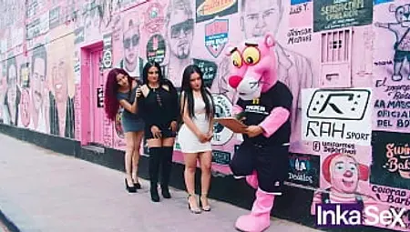 La pantera del Callao deja los caramelos por el porno y realiza casting callejero.