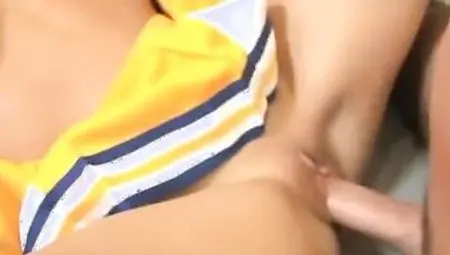 Lizz Is A Big Titted 18 Cheerleader Who Gets A Facial Creampie After Screwing