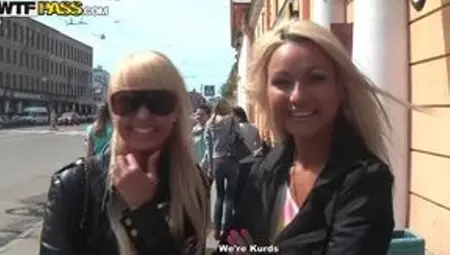 Two blondes in a dream pickup porn Pickup Fuck