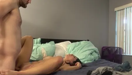 POV Pornstars: Girl Brian Omally ramming hard in the bed
