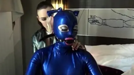 Blonde and Brunette Lesbians Share a Vibrator