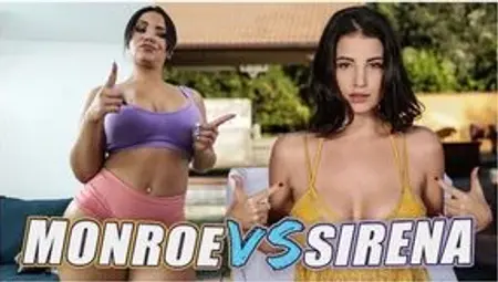 Raw Throat Frenzy Unleashed: Sirena 69's Tongue-Gobbling Showdown Against Rose Monroe