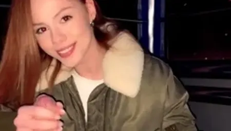 Arina Fox Ferris Wheel Blowjob