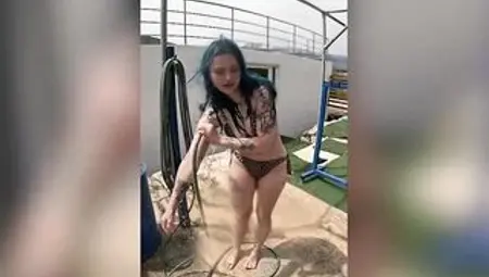Vacances avec mon collègue rebeu- Massage qui dérape et baise hard dans la piscine (VLOG FRANÇAIS)