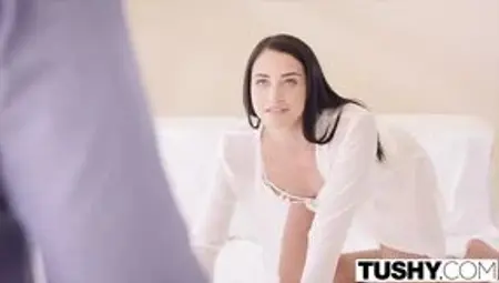 TUSHY Hot Anal Sex While My Sister Is Out