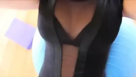 Anastasia Harris - Sexy Spandex Training element 1