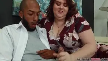 Curvy and busty Shanelle Savage pleasing black daddy's buddy