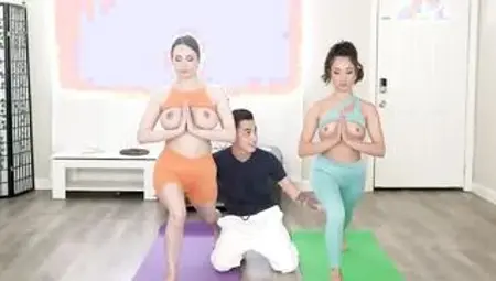 Freeuse MILF during Yoga Class
