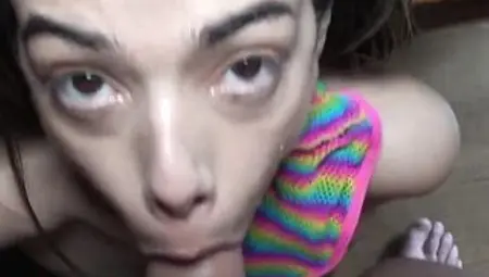 Petite Harmony Wonder Cunt Pounded Mouth Screwed & Giant Facial