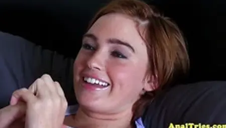 Anal girlfriend creampied in pussy and ass