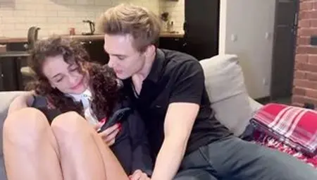 A modest did not want to agree to sex with her brother but could not resist his huge cock