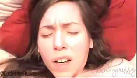 Destitute Little Step Sister Fucked By Step Brother IN the Bathroom - Winky Pussy Cock Ninja