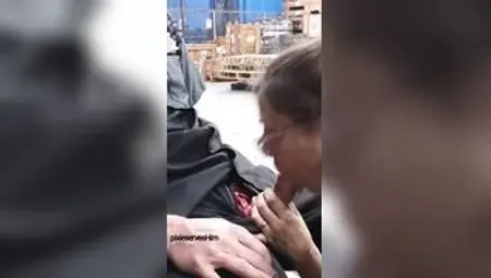Sucking Off My Boss : Preview of the head I gave Him at work today