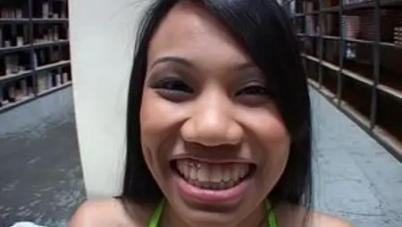 Sexy asian coquette Lucy Thai memorable xxx scene