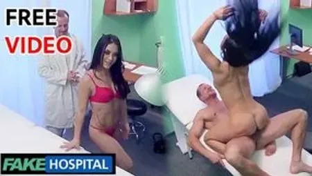 Fake Hospital - Doctor Fucks Sexy Tourist in Wild Office Examination