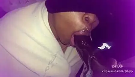 Cum Twice And Dominican Lipz In Nonstop Gulping Sounds Make Bbc