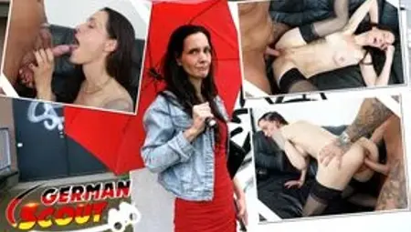 German Scout - Skinny Austrian Mature Mia Moon Talk to First Casting Fuck
