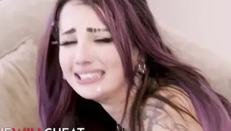 SHE WILL CHEAT - Valerica Steele Is Completely Fine With Her Therapist Watering Her Dry Pussy
