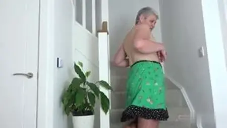 Candy Cummings in Candy Gives You An Upskirt Show (AJudys)